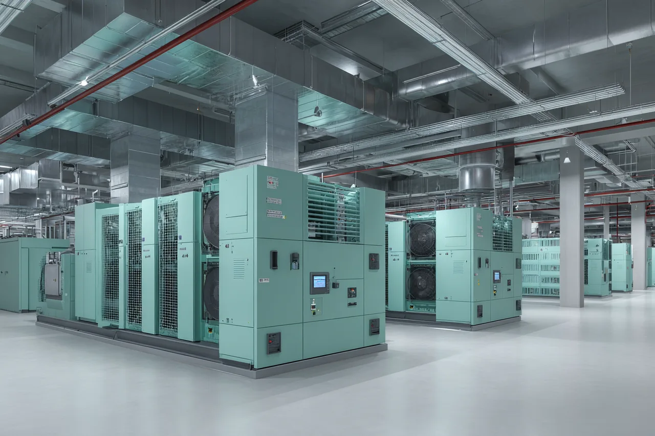 Illustration of cooling and power systems